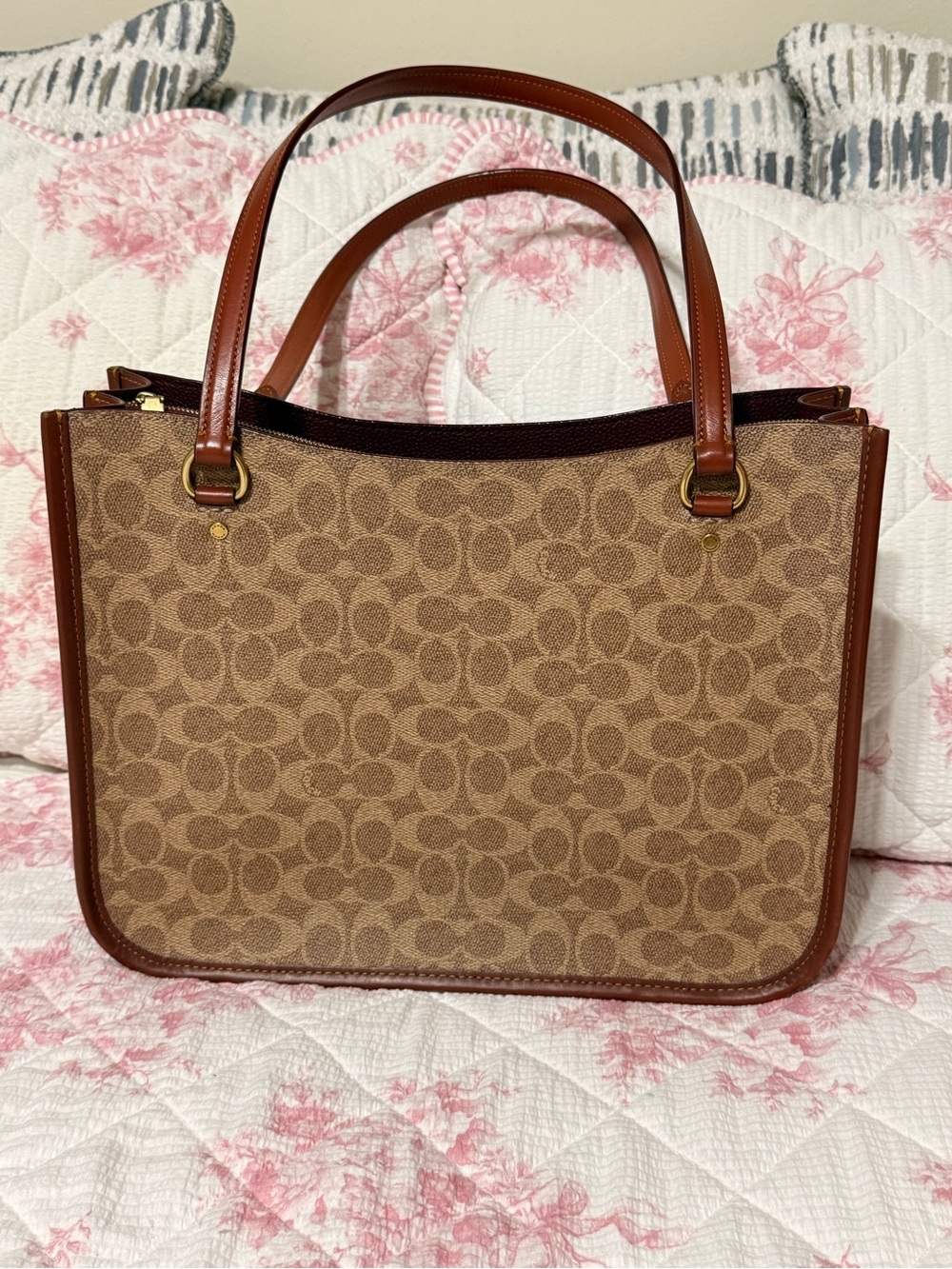 Coach Tyler Carryall in Signature Canvas